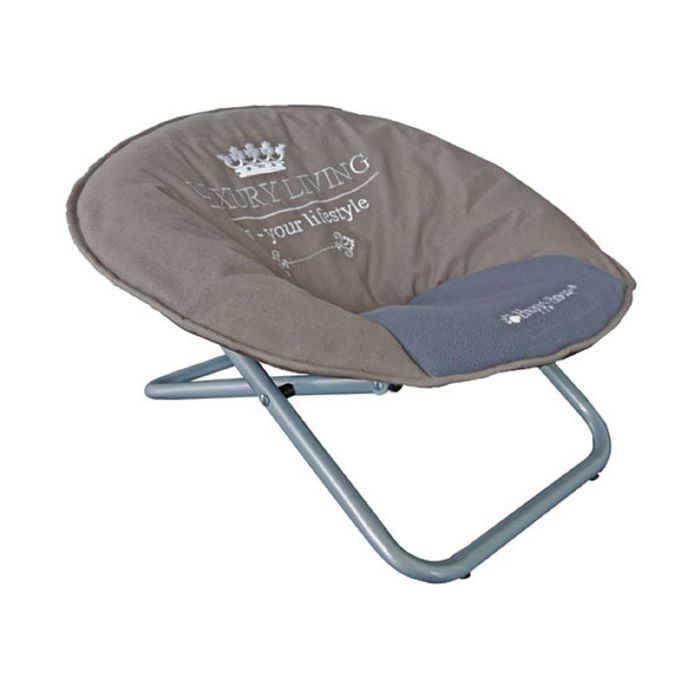 Стул LUXURY LIVING для животных до 15 кг, 55 х 51 х 36 см, серо-голубой