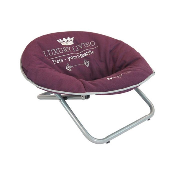 Стул LUXURY LIVING для животных до 15 кг, 55 х 51 х 36 см, пурпурный