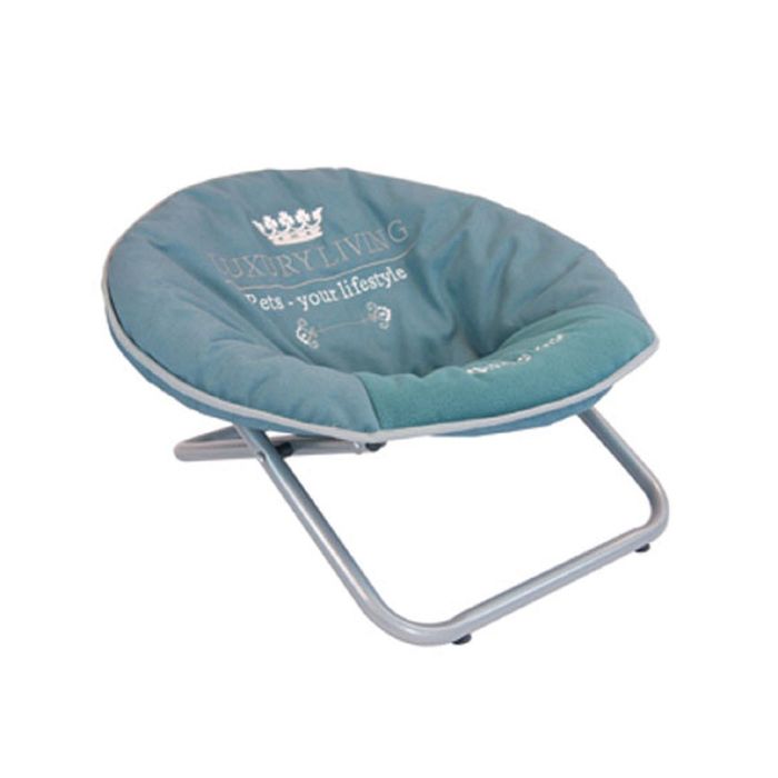 Стул LUXURY LIVING для животных до 15 кг, 55 х 51 х 36 см, сине-зеленый