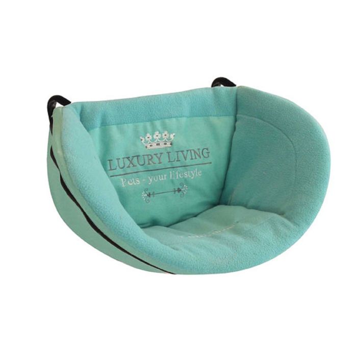 Корзина на радиатор подвесная LUXURY LIVING для животных, 30 х 48 х 30 см, цвет мятный