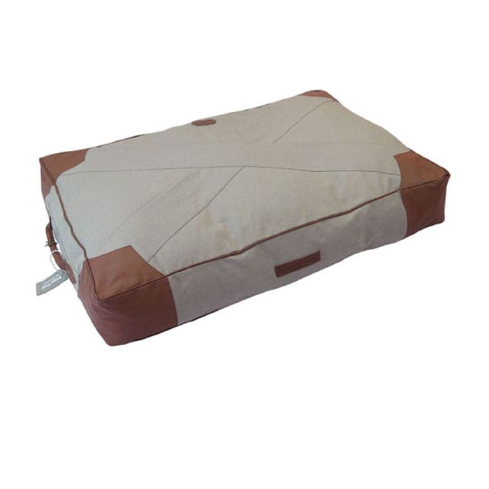 Подушка-блок CLASSICAL CANVAS для животных, 110 х 75 х 15 см (M), цвет темная-серый