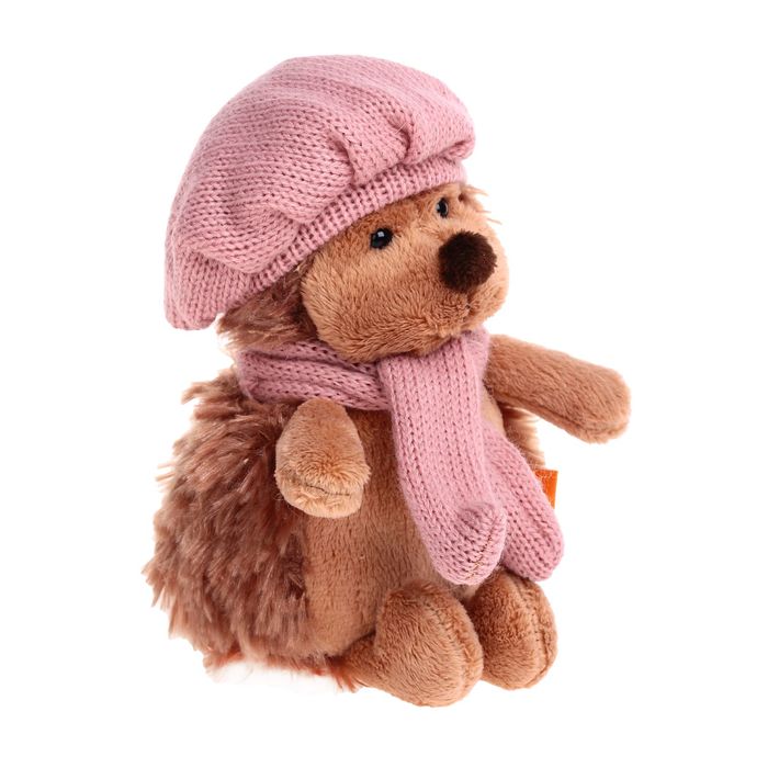 Мягкая игрушка «Ежинка Колючка» в берете