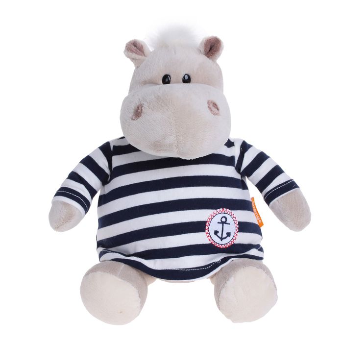 Мягкая игрушка «Бегемот» в тельняшке