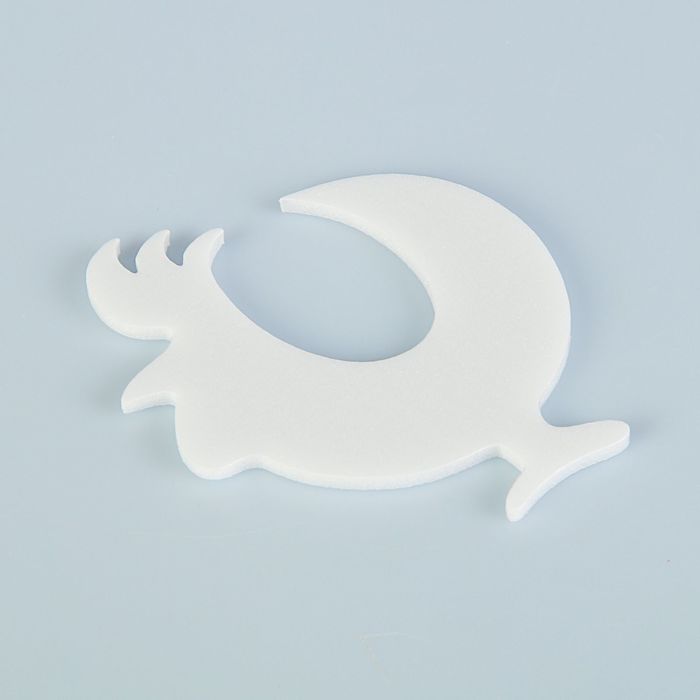 Форма из пенопласта "Символ года Петух", 10 х 0.3 см, набор 10 шт