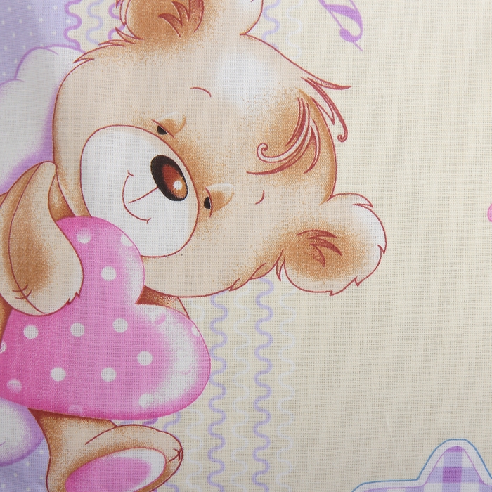 Постельное бельё 1,5 сп. Миланика «Сладкий сон», размер 143х215 см, 145х214 см, 70х70 см-2 шт., бязь, 125 г/м²