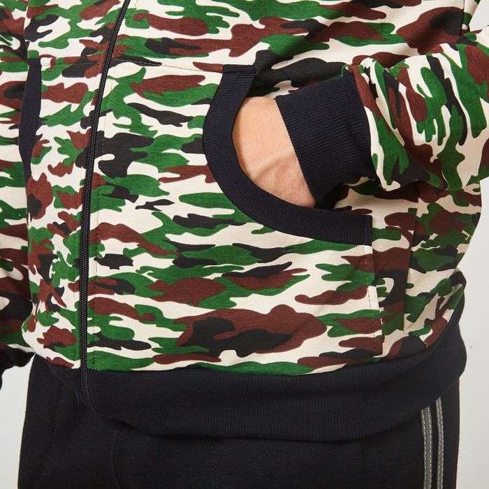 Толстовка мужская 310/1, цвет камуфляж, рост 176, размер 48