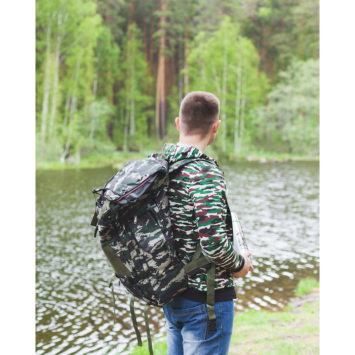 Толстовка мужская 310/1, цвет камуфляж, рост 176, размер 50