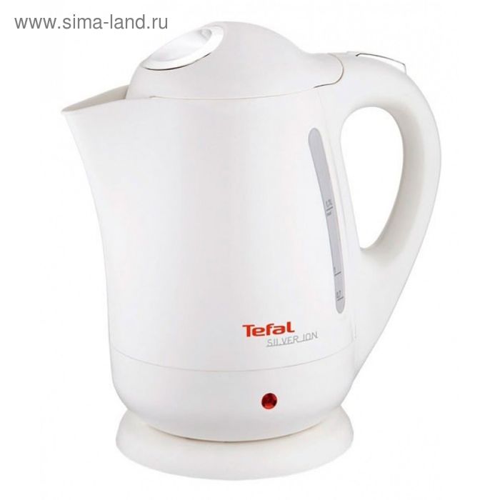 Чайник электрический Tefal BF925132, пластик, 1.7 л, 2400 Вт, белый чайник электрический bosch twk 3a013 пластик 1 7 л 2400 вт черный