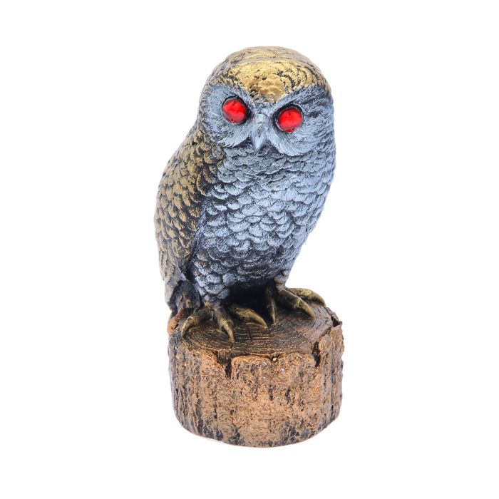Сувенир "Сова" малая на пне