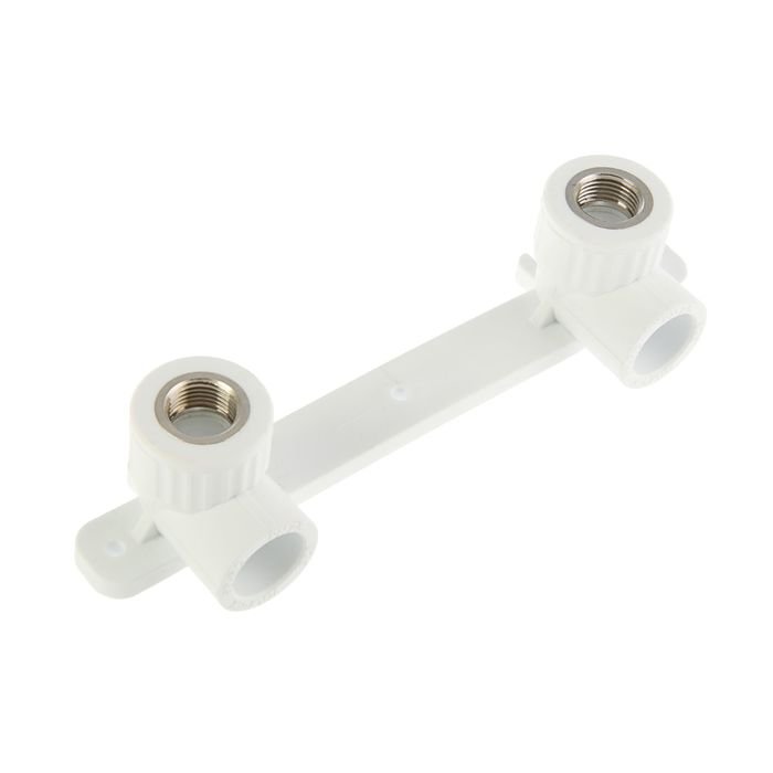 Уголок установочный для смесителя VALFEX, на планке, d=25 мм, 1/2"