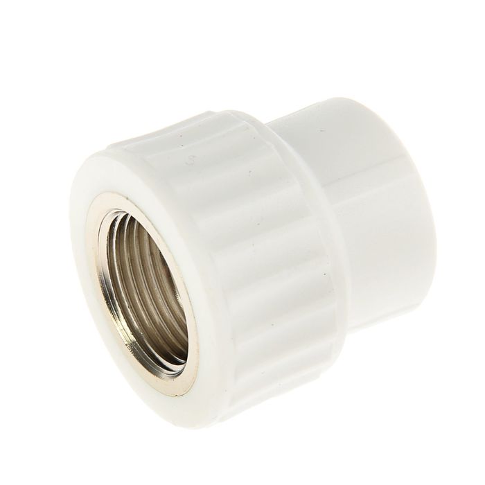 Муфта комбинированная VALFEX, полипропиленовая, 25 мм x 3/4", внутренняя резьба