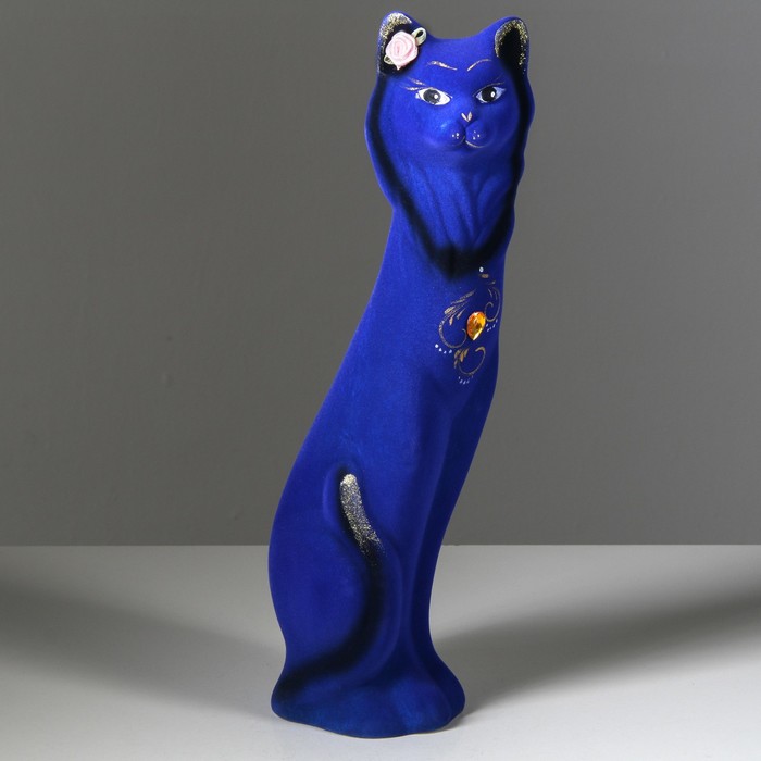 Копилка "Фея" флок, синий