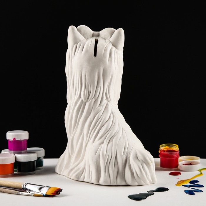 Копилка-раскраска "Болонка"