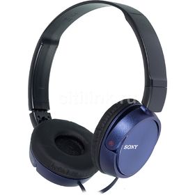 

Наушники Sony MDRZX310L.AE, накладные, оголовье, провод 1.2 м, синие