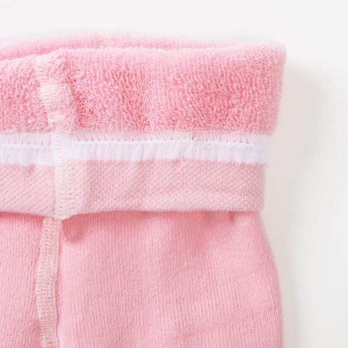 Колготки детские плюшевые ПФС70-2307, цвет светло-розовый, рост 86-92 см