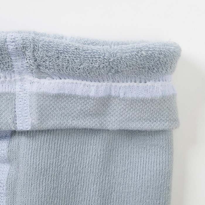 Колготки детские плюшевые ПФС70-2308, цвет светло-серый, рост 86-92 см