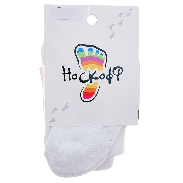 Колготки детские плюшевые ПФС70-2436, цвет белый, рост 86-92 см