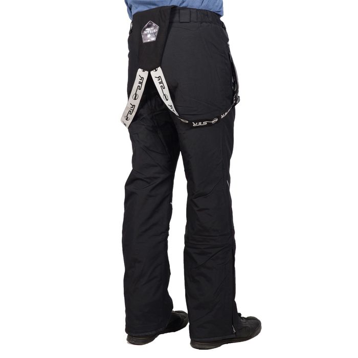 Брюки STR мужские, цвет: черный, размер: 46-176 FW17