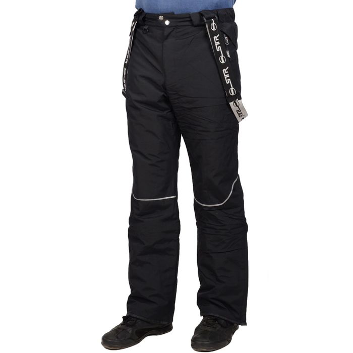 Брюки STR мужские, цвет черный, размер: 52-182 FW17