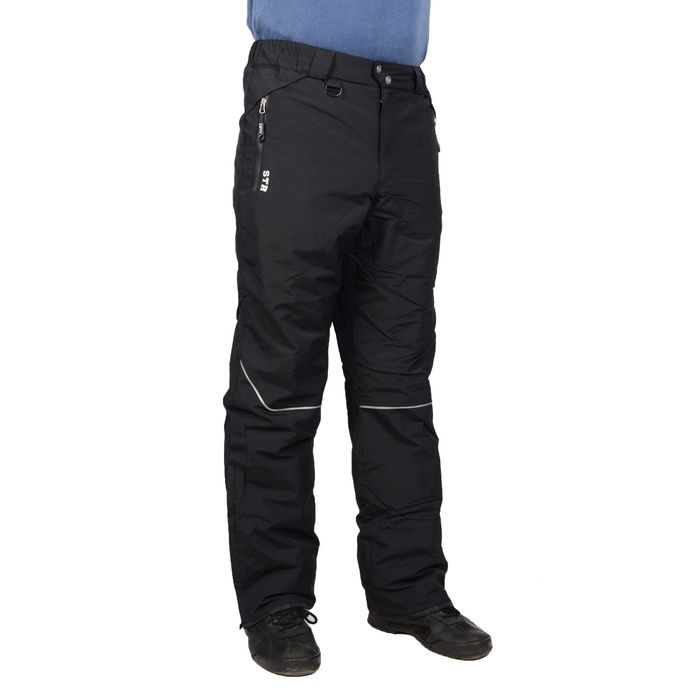 Брюки STR мужские, цвет: черный, размер: 46-176 FW17