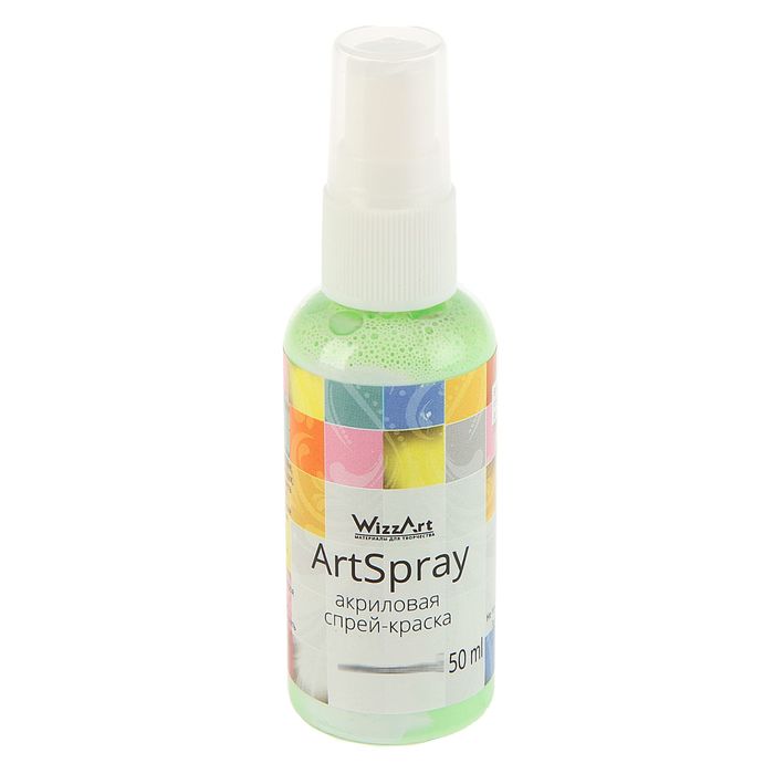 Спрей-краска 50 мл WizzArt Spray Салатовый ST19.50