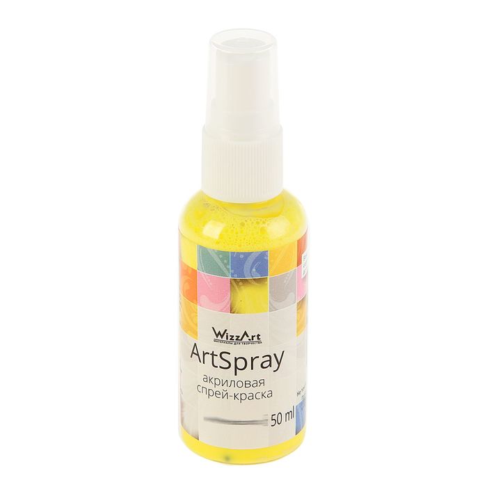 Спрей-краска 50 мл WizzArt Spray Сочный Лайм ST15.50