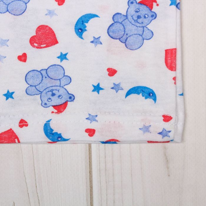 Комплект для мальчика (майка, трусы), рост 116-122 см, принт МИКС