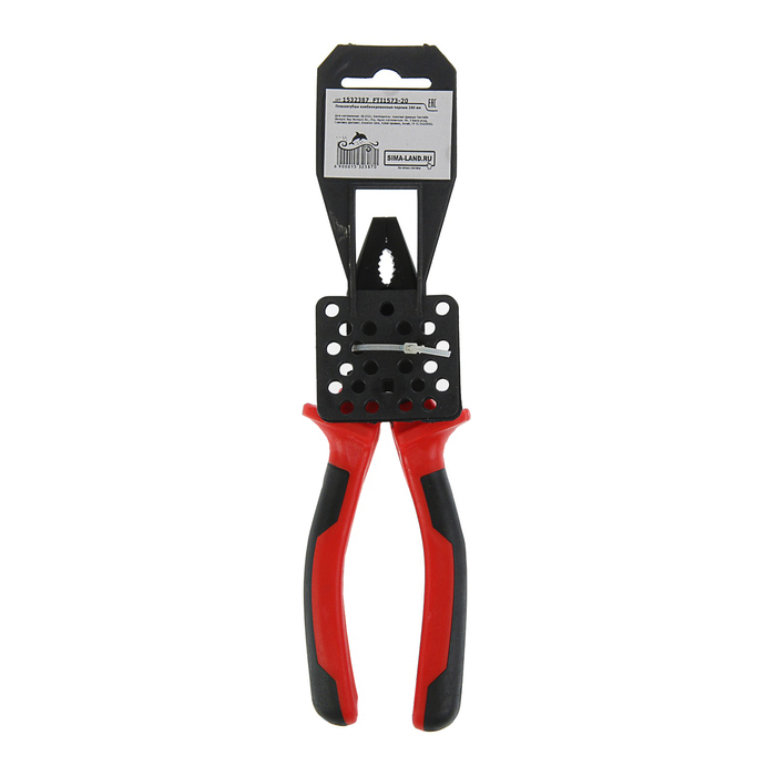 Плоскогубцы LOM, черные, 160 мм