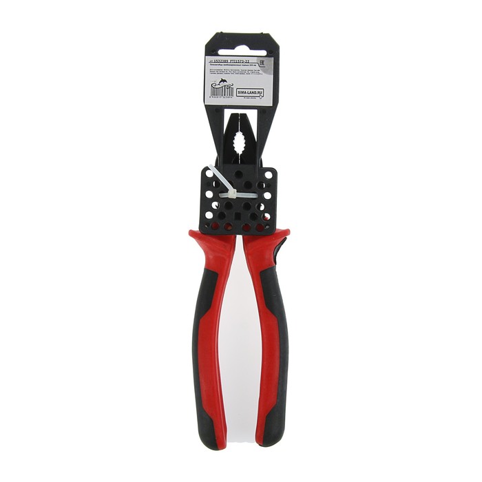 Плоскогубцы LOM, черные, 200 мм