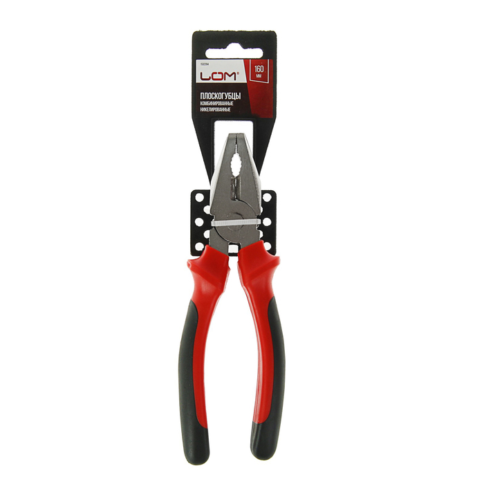 Плоскогубцы LOM, никелированные, 160 мм