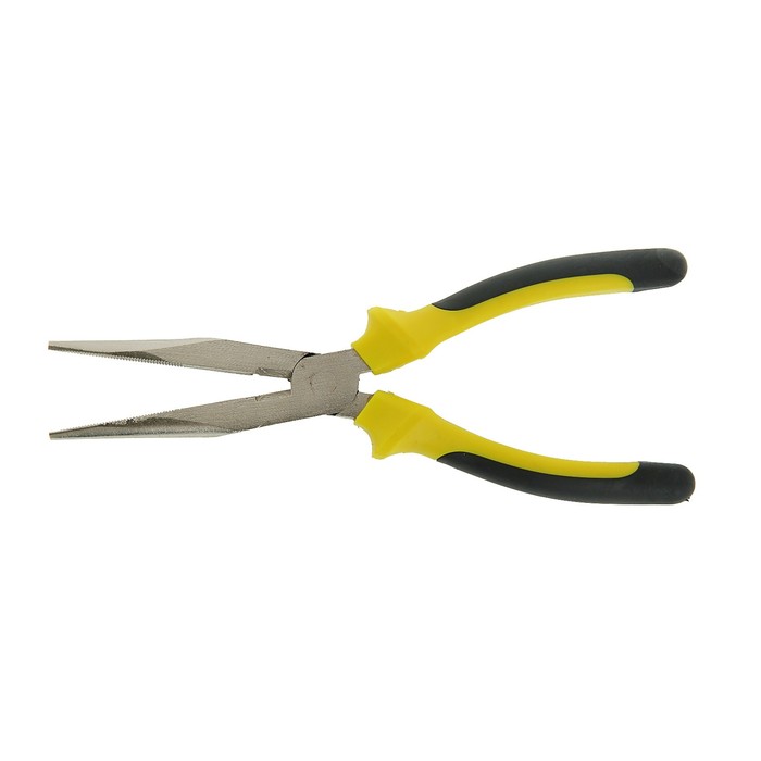 Длинногубцы LOM, никелированные, 200 мм