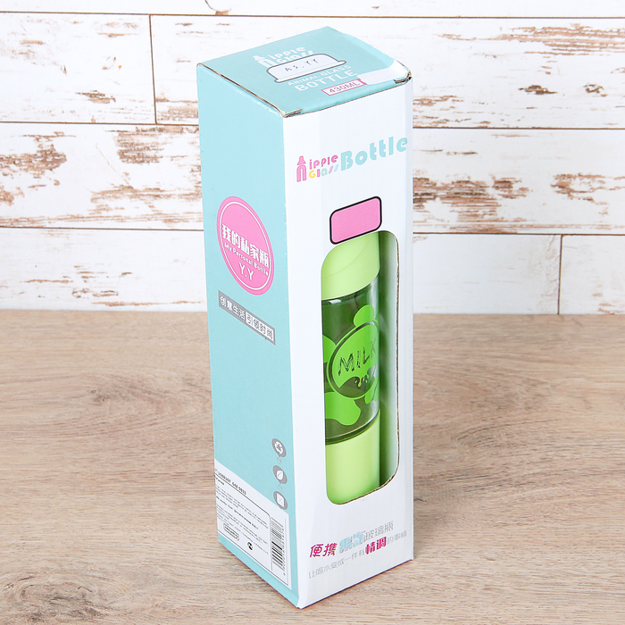 Бутылка 300 мл "Милки", цвета МИКС