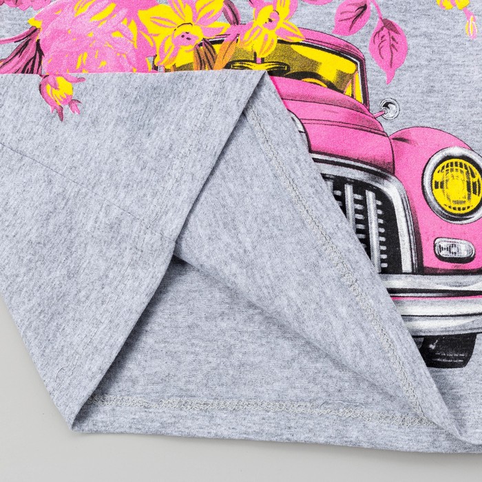 Комплект женский (майка, бриджи), размер 48, цвет серый (арт. ТК-173)