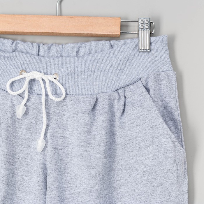 Комплект женский (майка, бриджи), размер 52, цвет серый (арт. ТК-173)