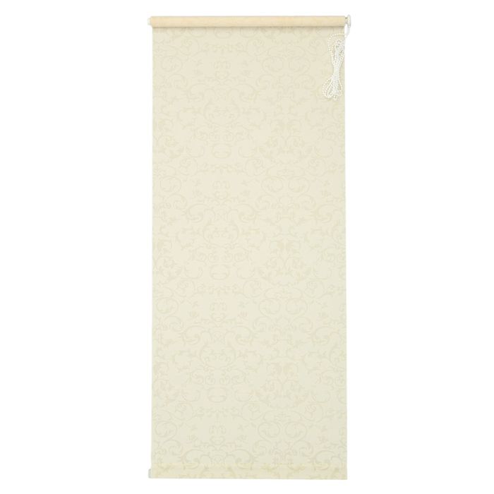 Штора рулонная 80х175 см "Дельфы", цвет бежевый