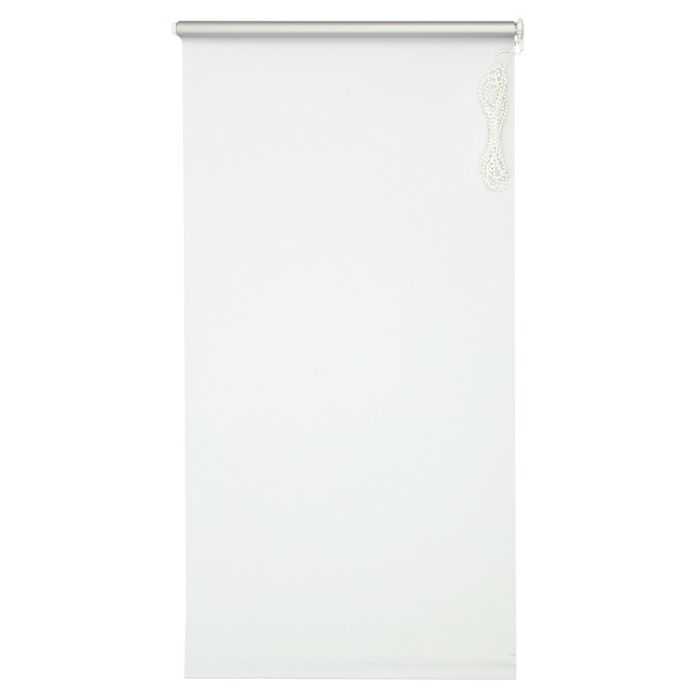 Штора рулонная 50х175 см "Сильвер" эффект Blackout, цвет белый