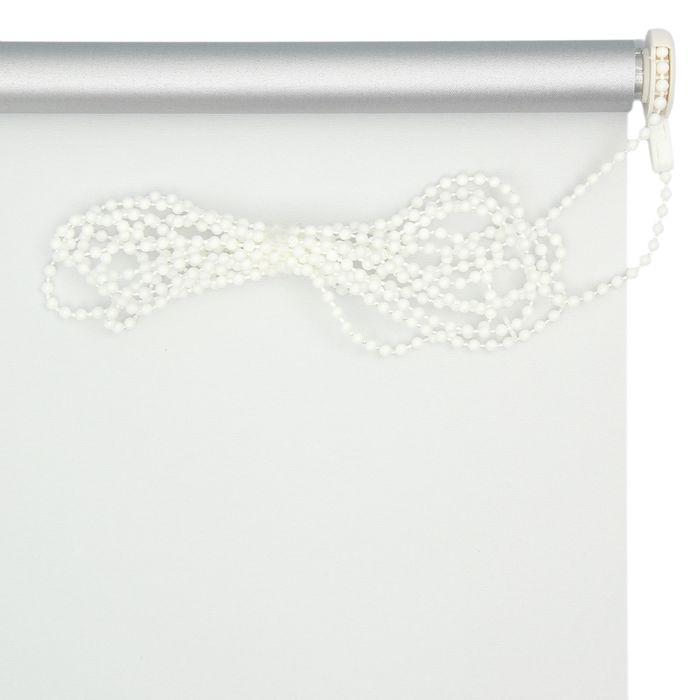 Штора рулонная 70х175 см "Сильвер" эффект Blackout, цвет белый