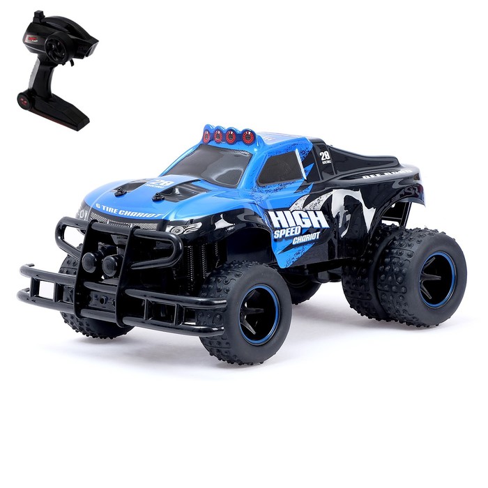 Машина радиоуправляемая "Джип-ралли", с аккумулятором, полный привод, цвета МИКС