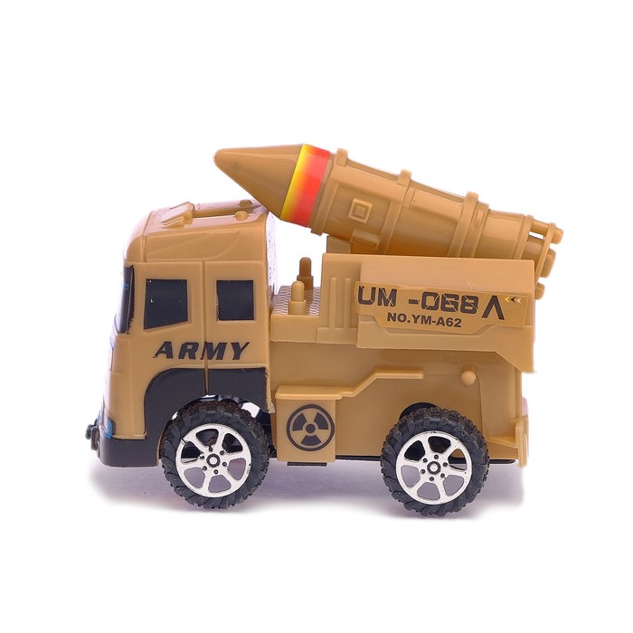 Машина инерционная "Ракетница", цвета МИКС