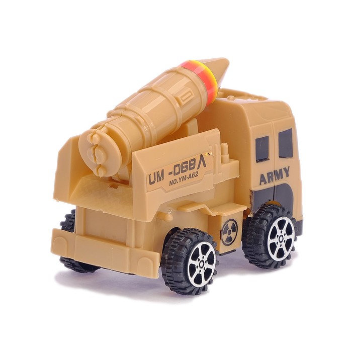 Машина инерционная "Ракетница", цвета МИКС