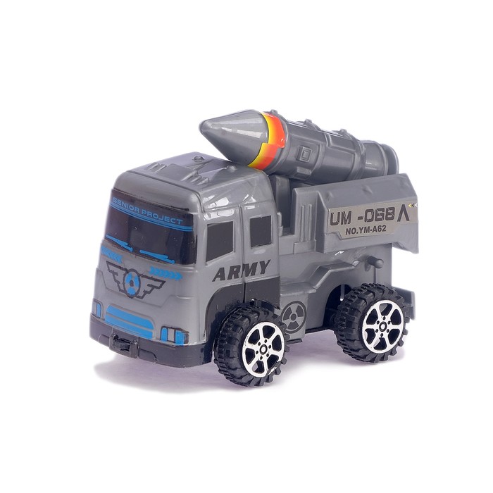 Машина инерционная "Ракетница", цвета МИКС