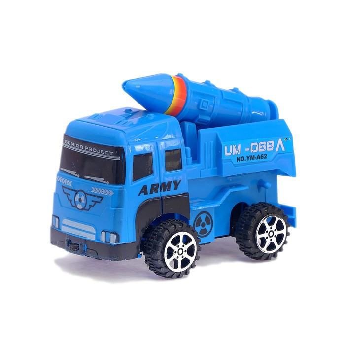 Машина инерционная "Ракетница", цвета МИКС