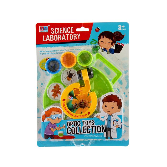 Набор игровой "Маленькая лаборатория", 4 предмета цвета:МИКС