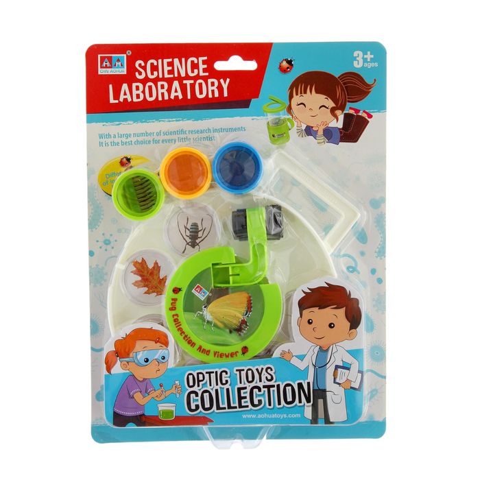 Набор игровой "Маленькая лаборатория", 4 предмета цвета:МИКС