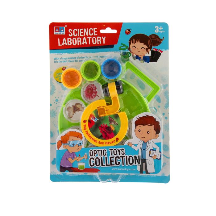 Набор игровой "Маленькая лаборатория", 4 предмета цвета:МИКС