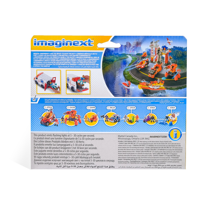 Набор игровой "Городские спасатели", с аксессуарами, МИКС