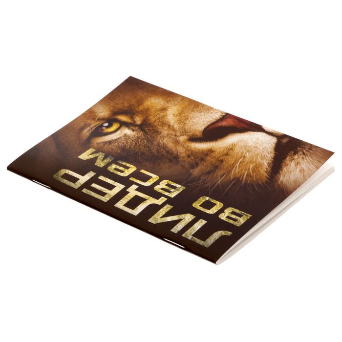 Блокнот "Лидер во всём" на скрепке, А6, 32 листа