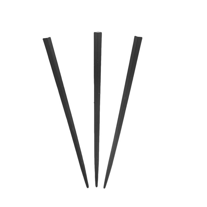 Пика для канапе "Палочка" набор 50 штук, цвет черный