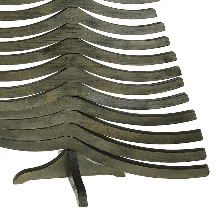 Ель дизайнерская Albert, тёмный металлик 100 см