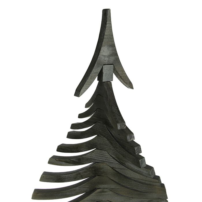 Ель дизайнерская Albert, тёмный металлик 100 см